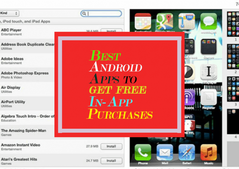 5 Best Android Apps to get free In-App Purchases without Root