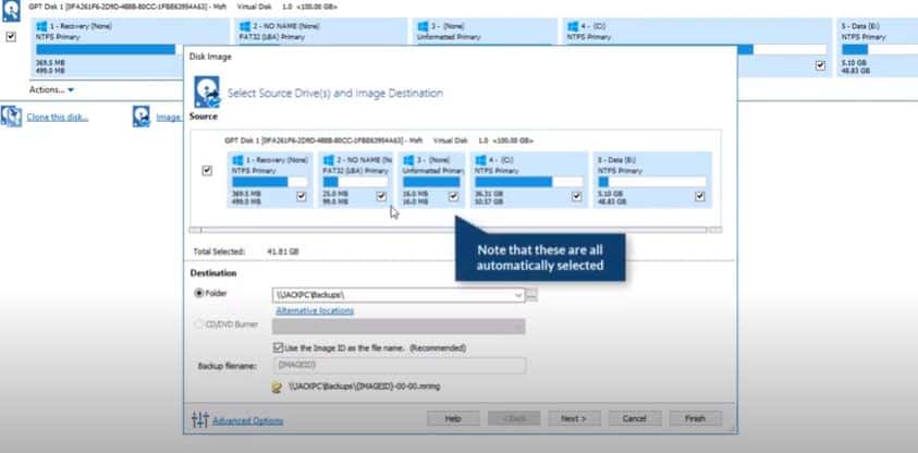 macrium reflect cloning to smaller drive