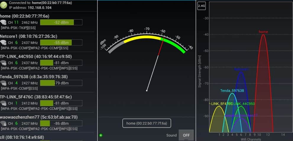 wifi signal analyzer ios