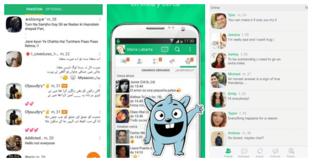 safet anonymous chat app