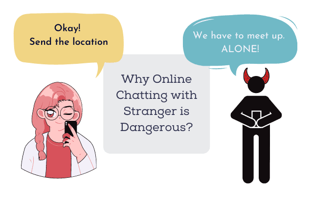 Why Online Chatting with Stranger is Dangerous